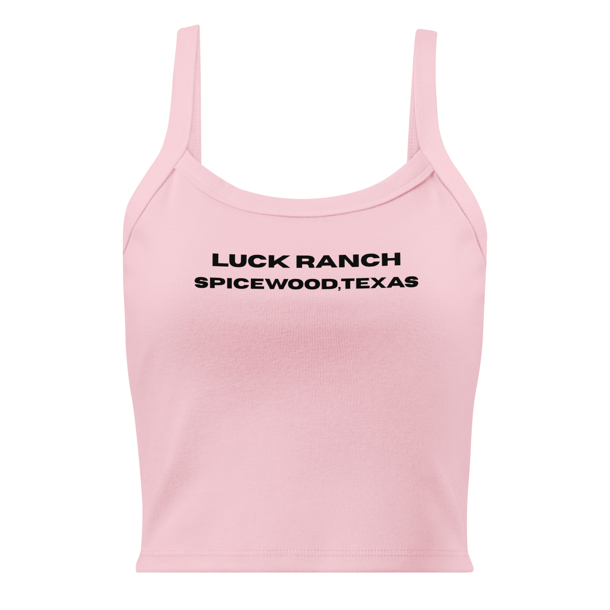 Luck Ranch Micro-Rib Tank Top - Image 3
