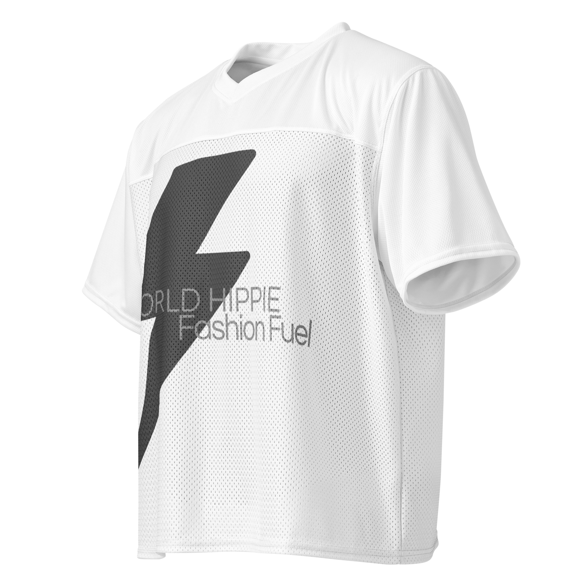 World Hippie W.H. Logo Boxy Football Jersey, multiple sizes, tees category