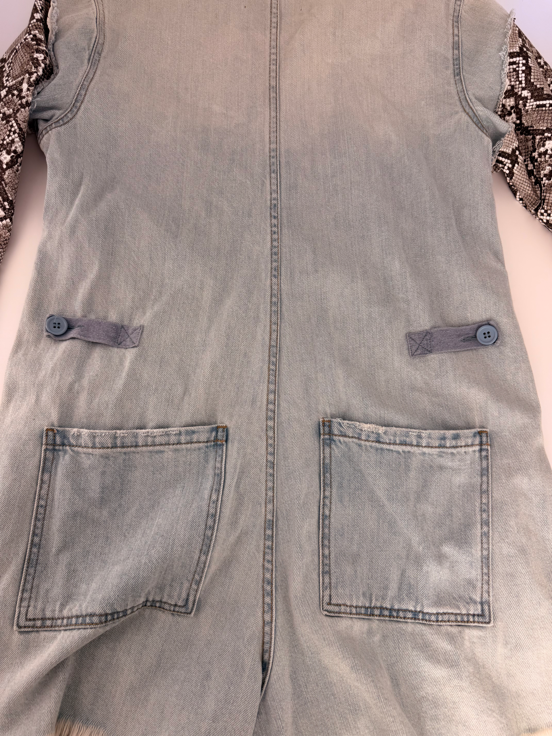 World Hippie PISTOLA & WORLD HIPPIE Denim Playsuit, bottoms/denim category