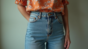World Hippie retro tops vintage fashion outfit