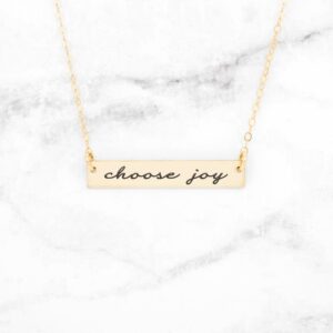 'Choose Joy' Necklace
