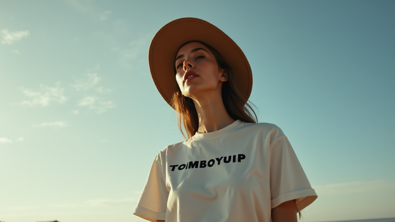 Styling Versatile TOMBOYUP Tees & Hats for Tomboy Casual Outfits